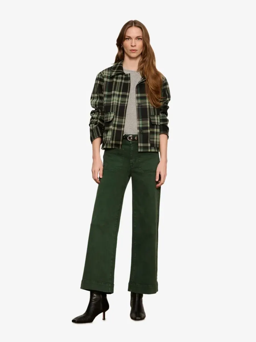 Джинсы с широкой штаниной и укороченной длиной Petite Chelsea Wide-Leg Pocket Ankle Jeans Sanctuary — изображение 2 из 6