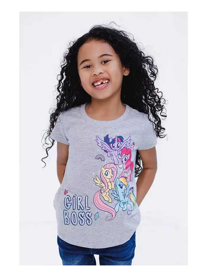 Футболка для девочек My Pony My Little Pony — изображение 5 из 5, серый