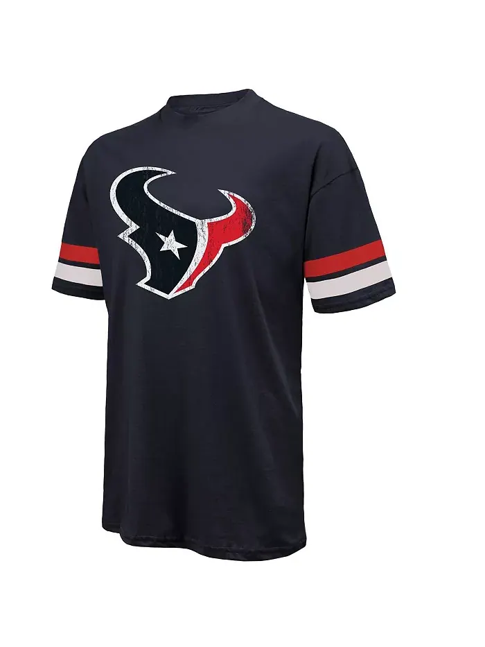 Футболка мужская Threads C.J. Stroud Houston Texans с номером и именем, оверсайз — изображение 3 из 3, синий