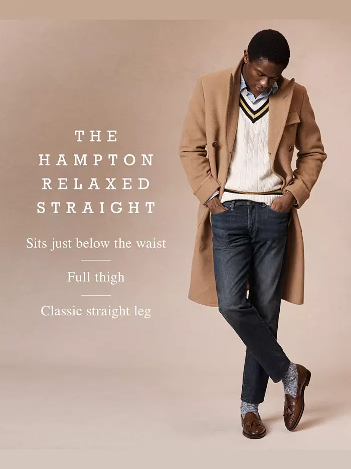 Мужские джинсы Big & Tall Hampton Relaxed Straight Polo Ralph Lauren — изображение 7 из 7