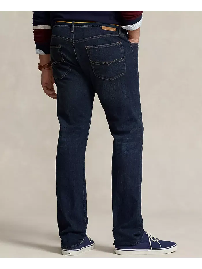 Мужские джинсы Big & Tall Hampton Relaxed Straight Polo Ralph Lauren — изображение 2 из 7, темно-синий