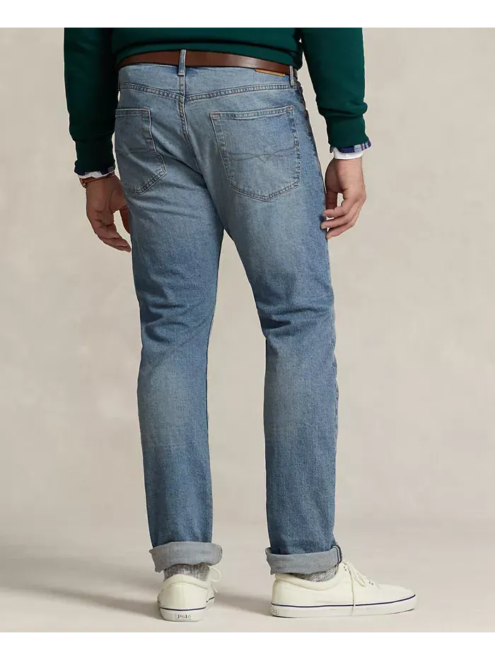 Мужские джинсы Big & Tall Hampton Relaxed Straight Polo Ralph Lauren — изображение 2 из 4, прозрачный