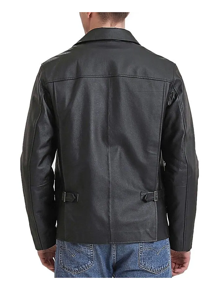 Мужская кожаная куртка Raider Indy Style Legend Landing Leathers — изображение 3 из 3, черный