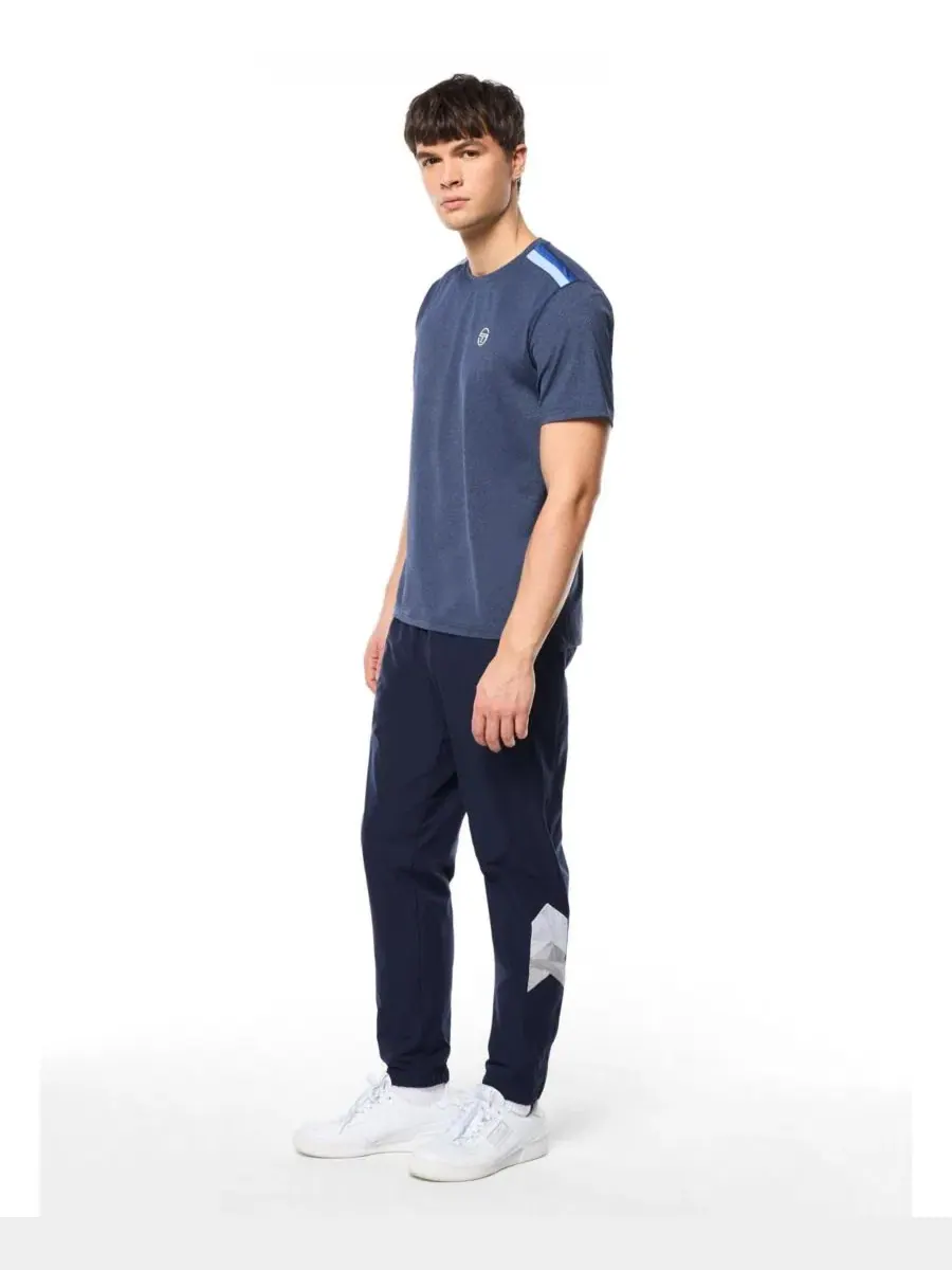 Футболка Sportivo с контрастными вставками Sergio Tacchini — изображение 3 из 5, синий