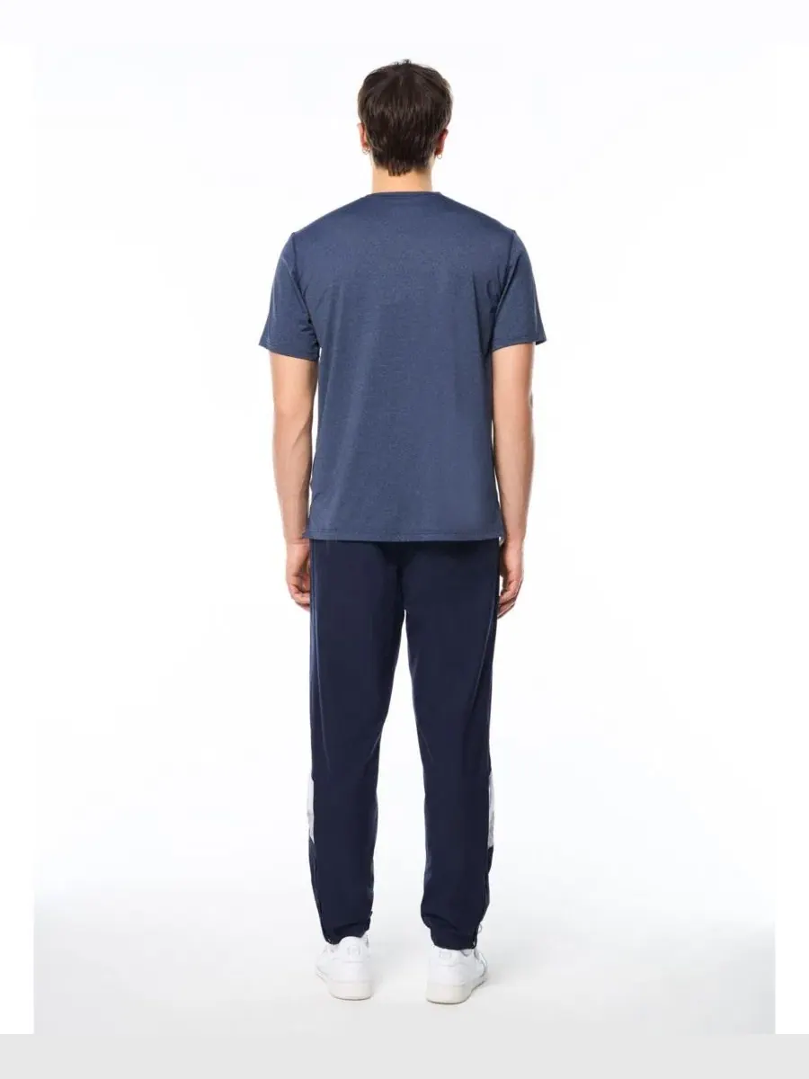 Футболка Sportivo с контрастными вставками Sergio Tacchini — изображение 4 из 5, синий
