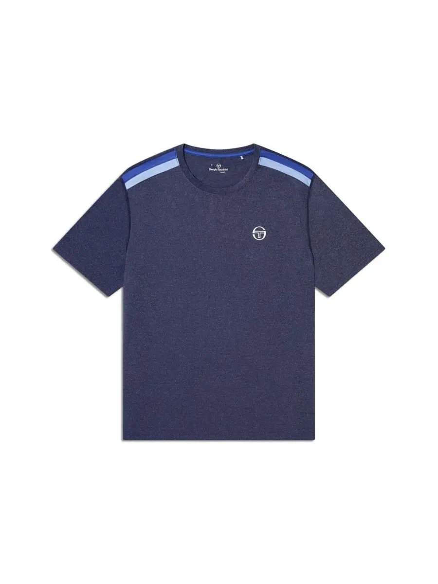 Футболка Sportivo с контрастными вставками Sergio Tacchini — изображение 5 из 5, синий