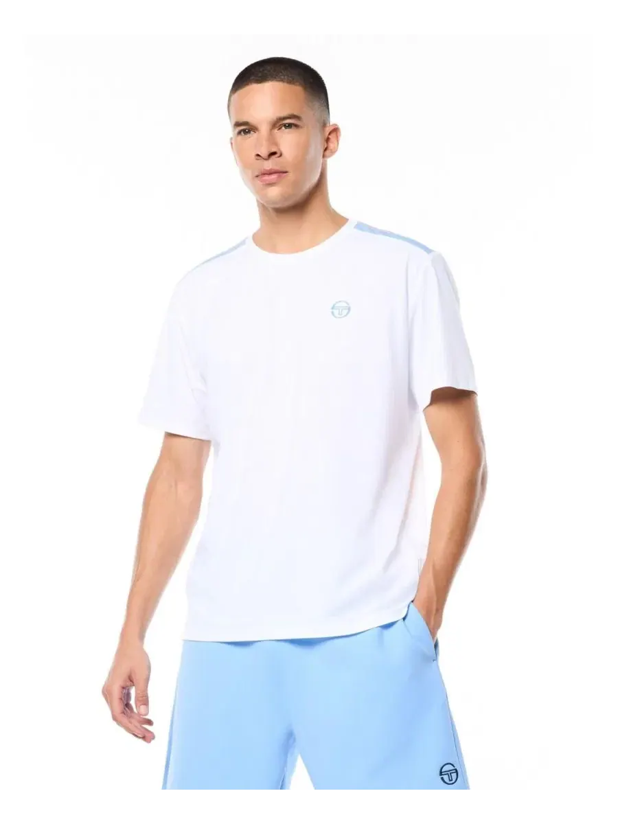 Футболка с контрастными панелями Sportivo Sergio Tacchini