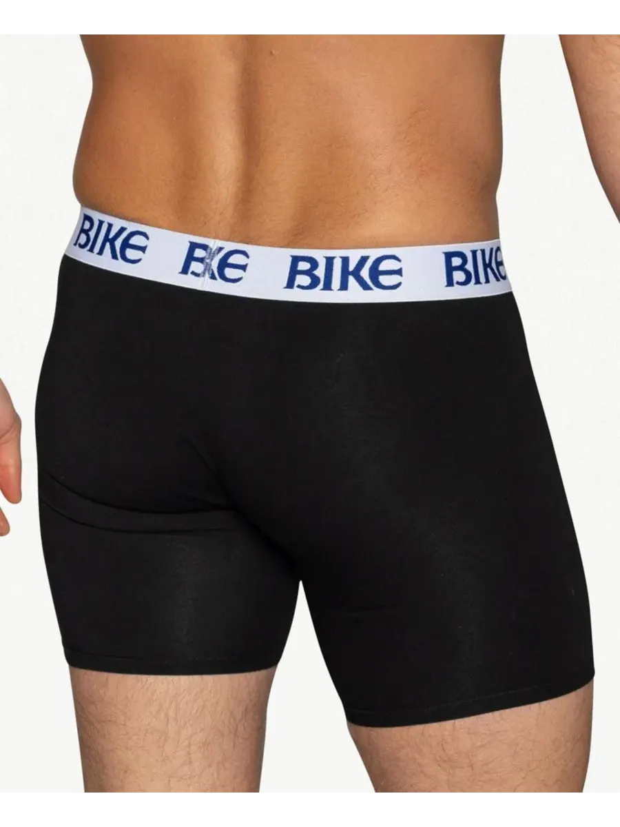 Комплект трусов-боксеров из 3 штук с контурной поддержкой BIKE Athletic — изображение 5 из 5, черный