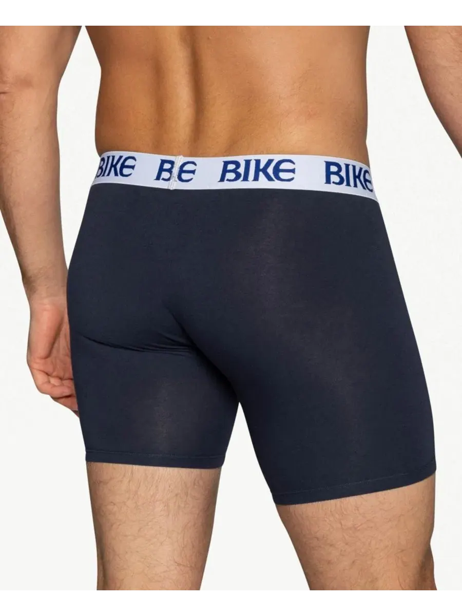 Комплект трусов-боксеров с контурной поддержкой, 3 шт BIKE Athletic — изображение 5 из 7, черный/серый/темно-синий