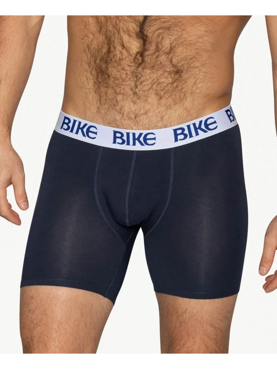 Комплект трусов-боксеров с контурной поддержкой, 3 шт BIKE Athletic — изображение 7 из 7, черный/серый/темно-синий