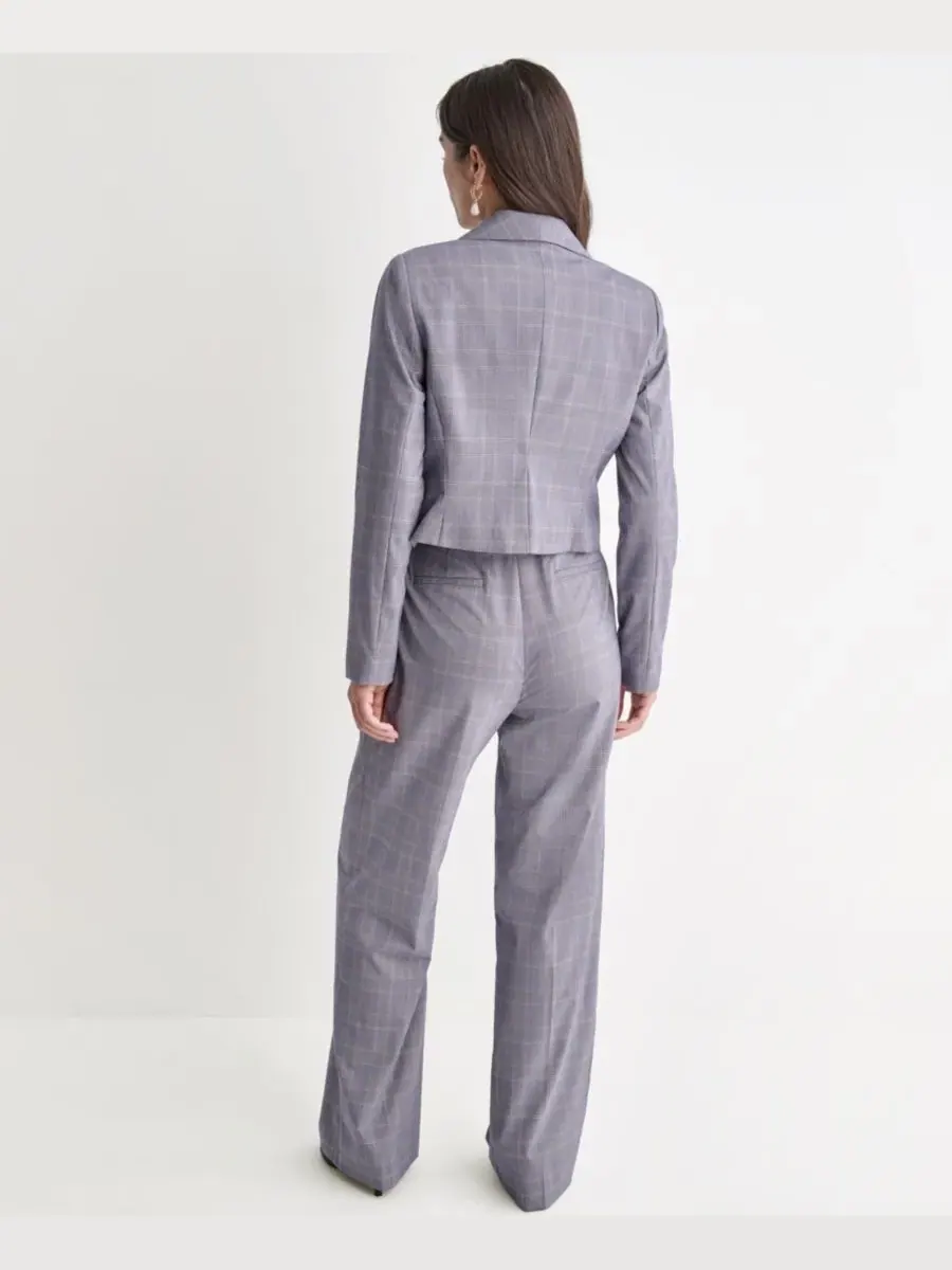 Жакет с воланами и укороченным кроем BCBG — изображение 5 из 9, светлый мульти