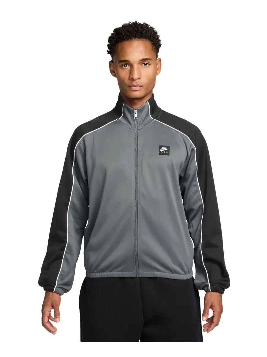 Куртка Nike Air Knit Front-Zip — изображение 1 из 3, серый/черный