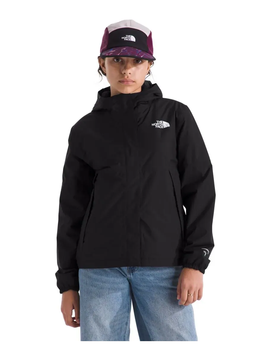 Теплая дождевая куртка Antora для девочек 6-16 лет The North Face — изображение 4 из 10, черный