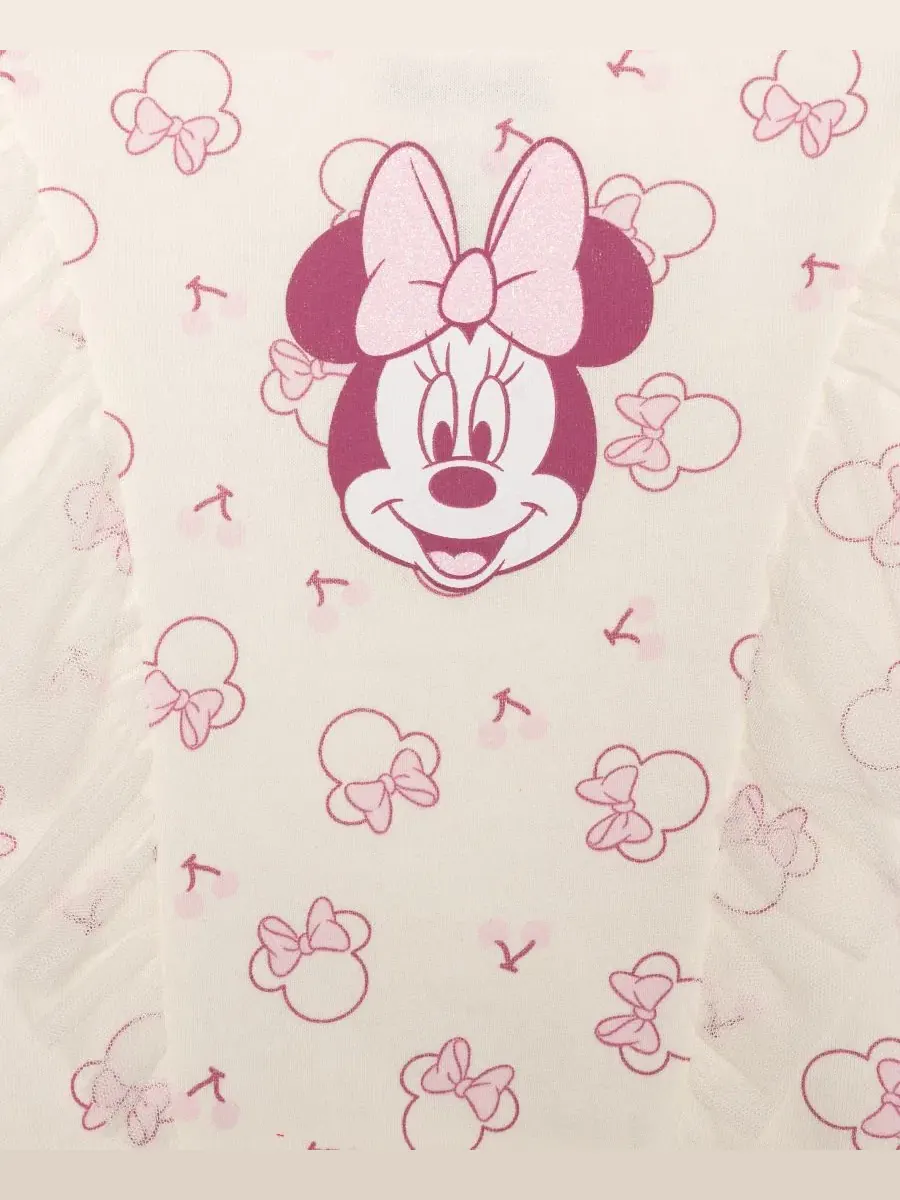 Комплект из топа и юбки Minnie Mouse Cherry Top and Skirt Disney — изображение 4 из 8, белый