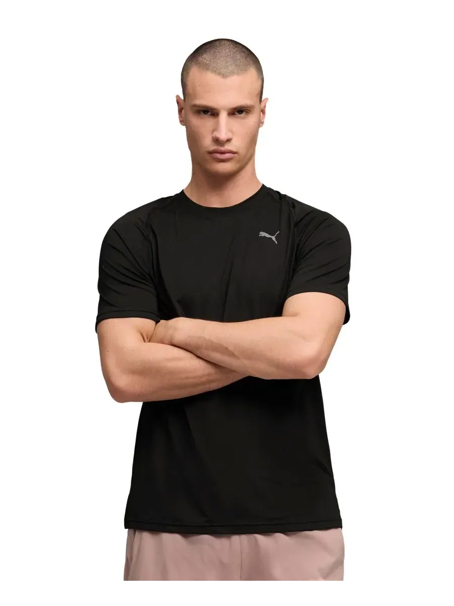 Футболка с коротким рукавом Power Mode Dry Elite Puma Puma Black — изображение 1 из 3, черный