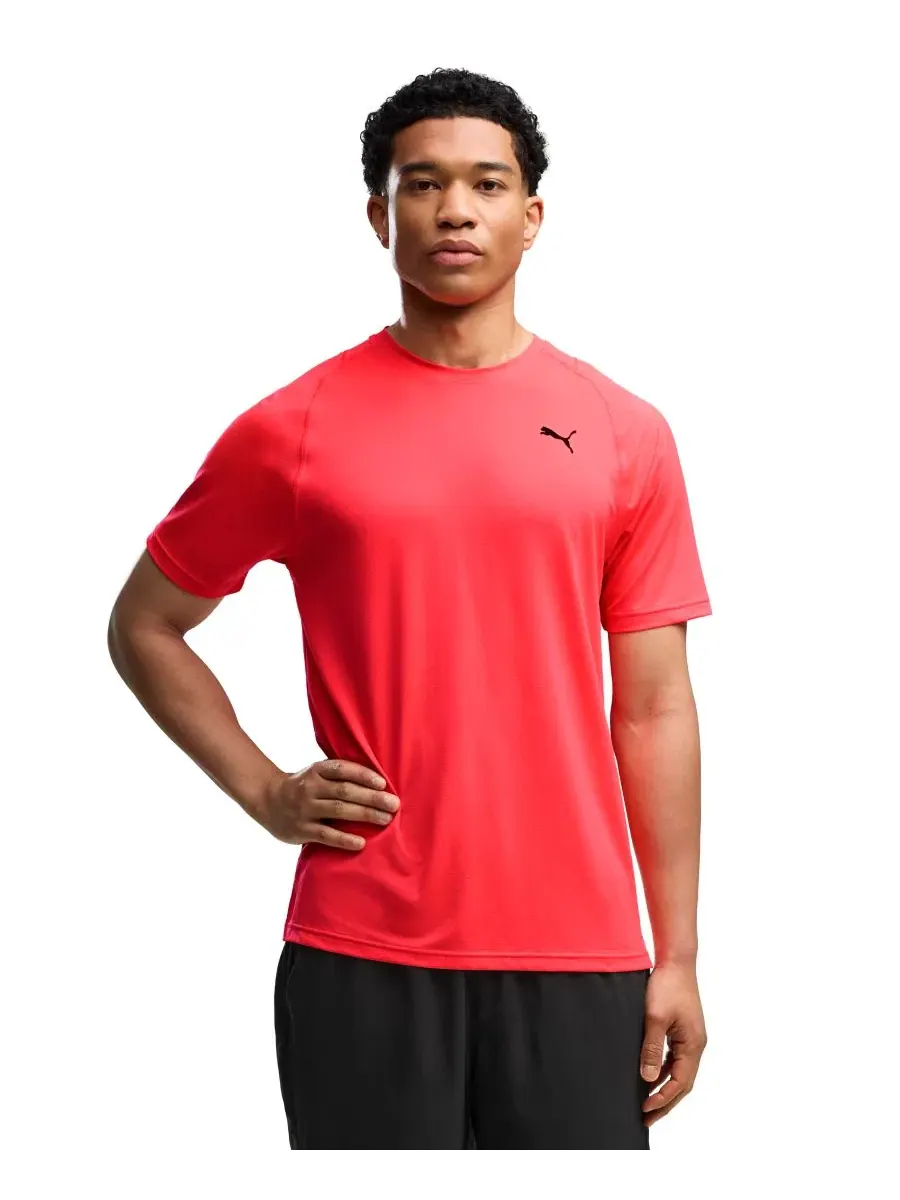 Футболка с коротким рукавом Power Mode Dry Elite Puma — изображение 1 из 3, красный