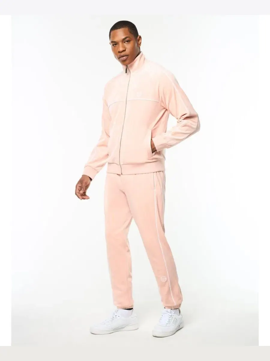 Жакет на молнии Lioni Velour Track Jacket Sergio Tacchini — изображение 3 из 5, песочный
