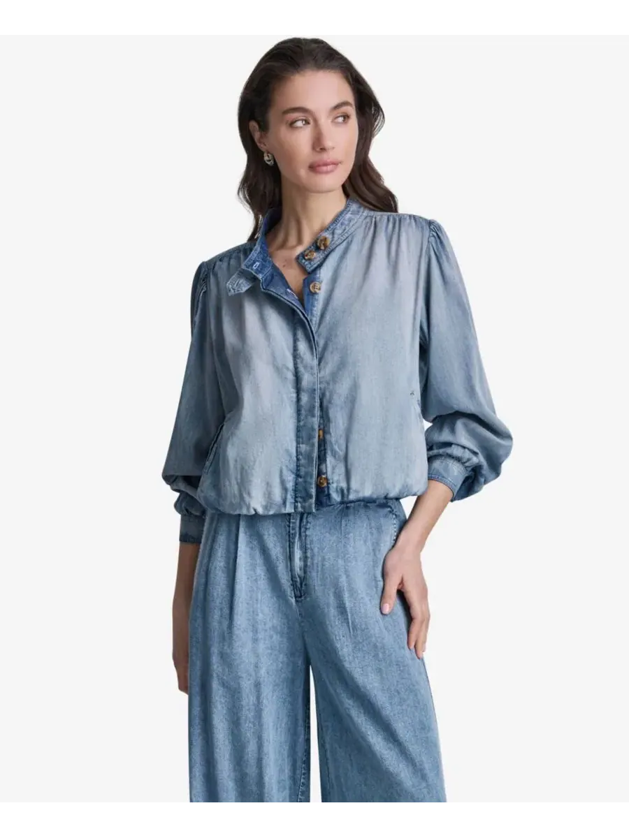 Жакет с объемными рукавами и воротником BCBG
