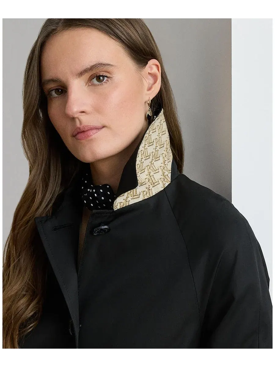 Женское длинное пальто Balmaccan Lauren Ralph Lauren — изображение 2 из 4, черный