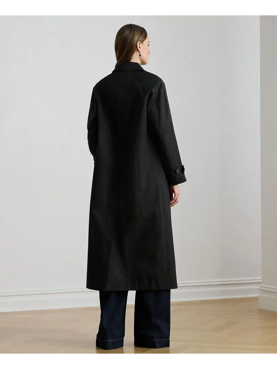 Женское длинное пальто Balmaccan Lauren Ralph Lauren — изображение 4 из 4, черный