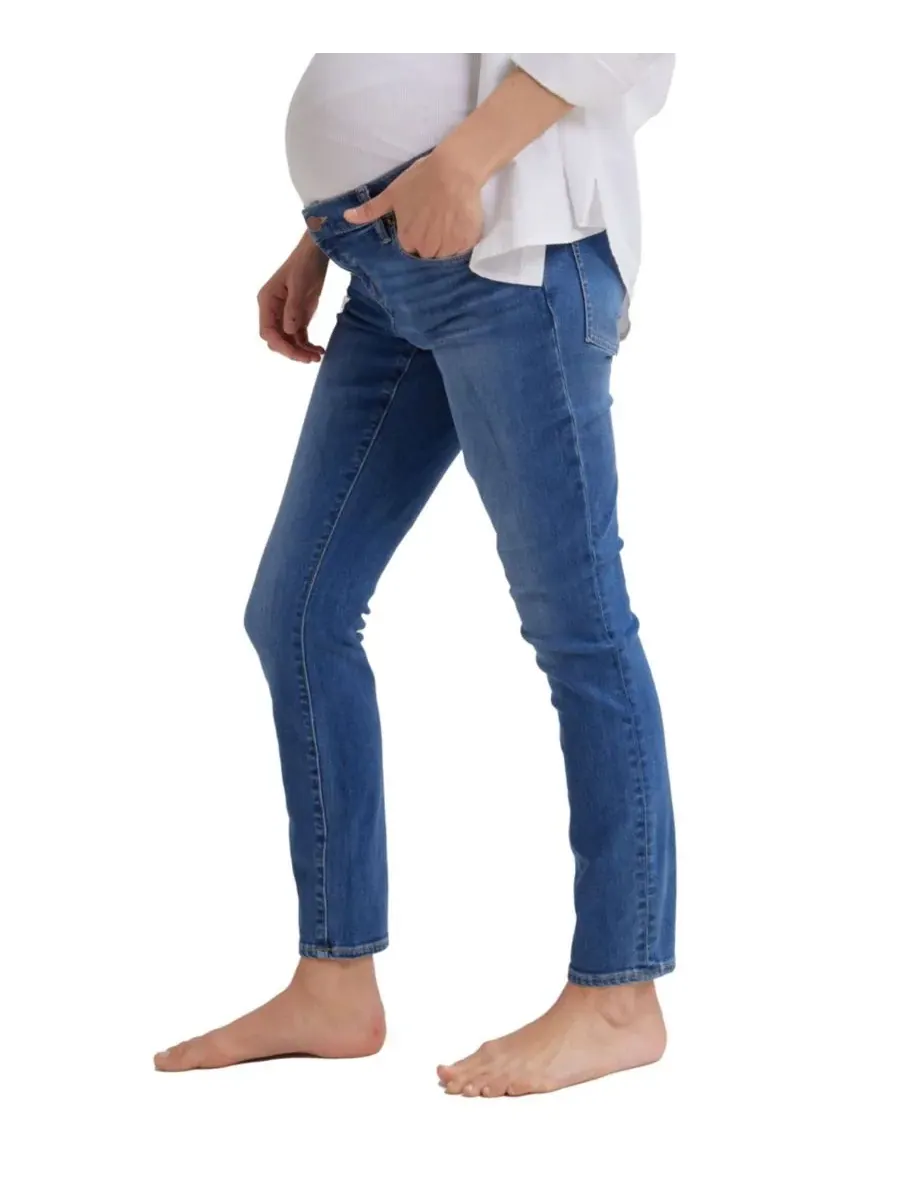 Одежда для беременных The Under the Bump Slim Jean HATCH Collection — изображение 2 из 4, синий