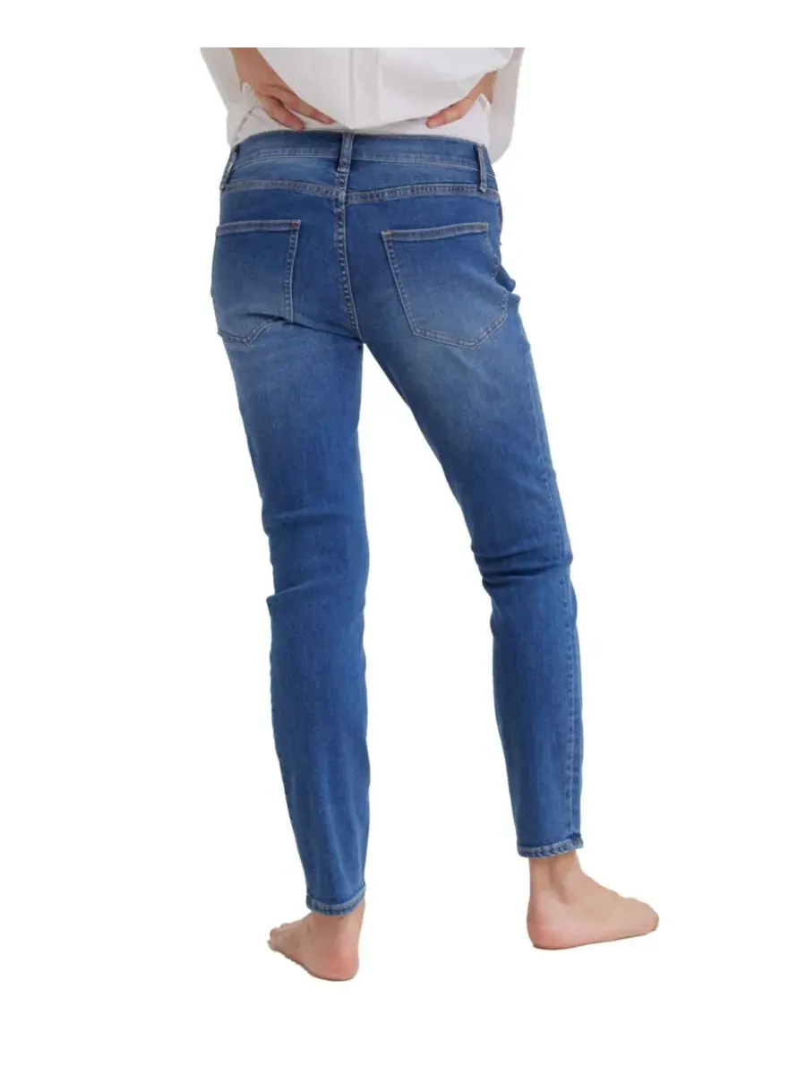 Одежда для беременных The Under the Bump Slim Jean HATCH Collection — изображение 4 из 4, синий