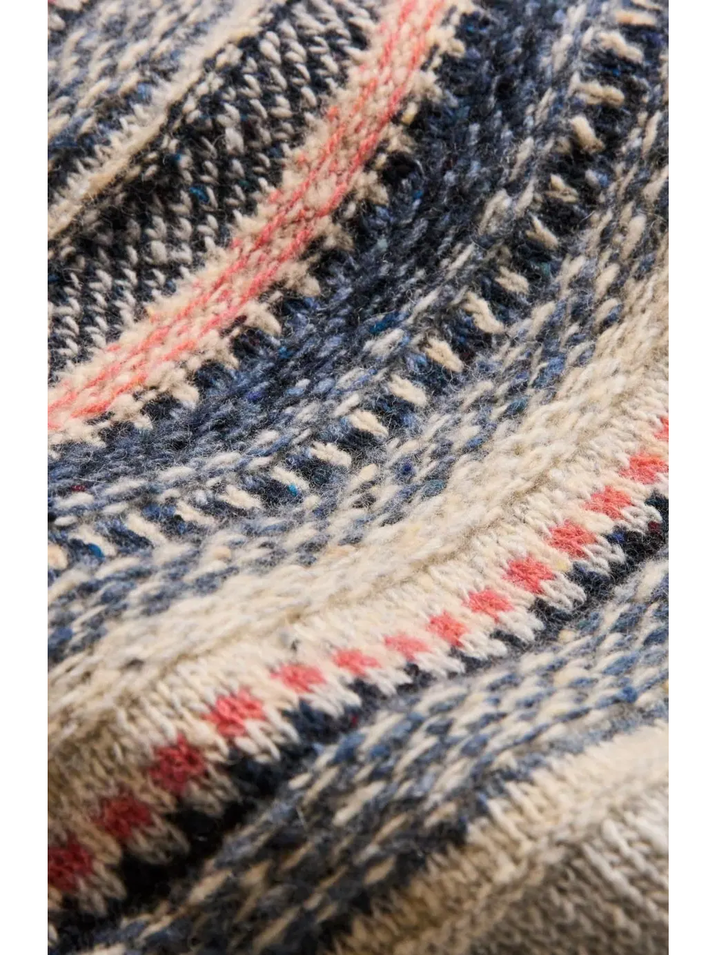Свитер с кокеткой и узором Stitchy Stripe Celtic & Co. — изображение 5 из 8, мульти