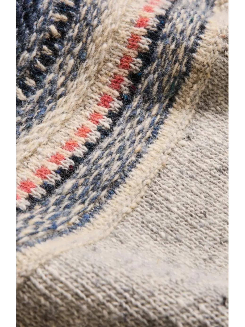 Свитер с кокеткой и узором Stitchy Stripe Celtic & Co. — изображение 7 из 8, мульти