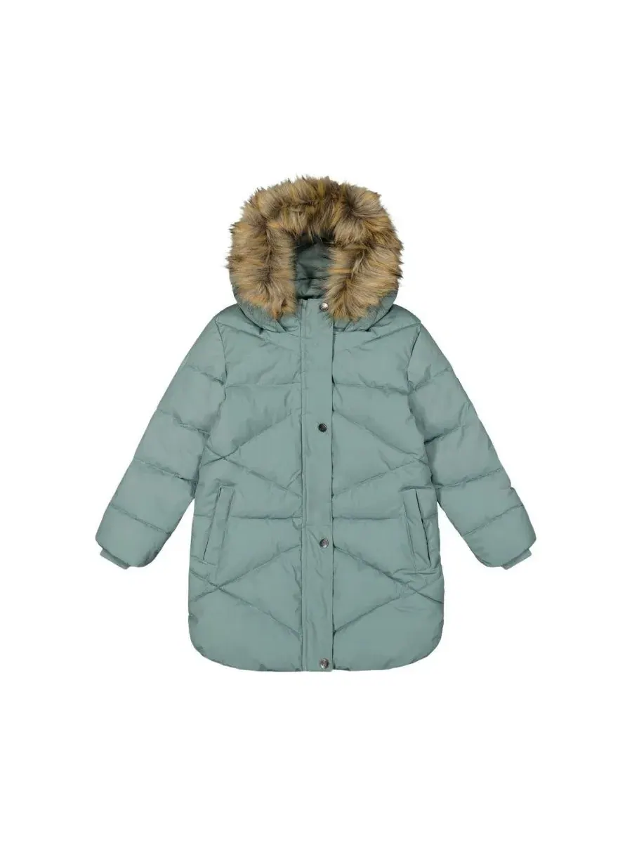 Детское зимнее пальто-пуховик с капюшоном, модель Transition and Mid-Season Outerwear Deux par Deux