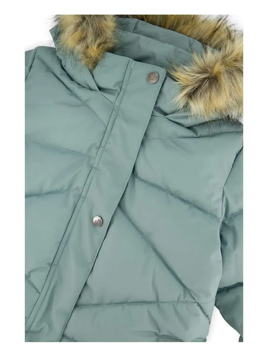 Детское зимнее пальто-пуховик с капюшоном, модель Transition and Mid-Season Outerwear Deux par Deux — изображение 3 из 4