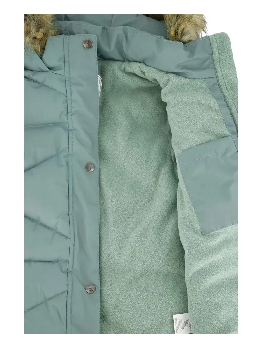 Детское зимнее пальто-пуховик с капюшоном, модель Transition and Mid-Season Outerwear Deux par Deux — изображение 4 из 4