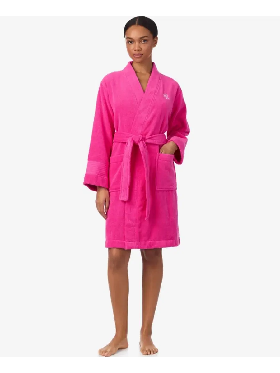 Халат с запахом с длинным рукавом, модель Greenwich Lauren Ralph Lauren