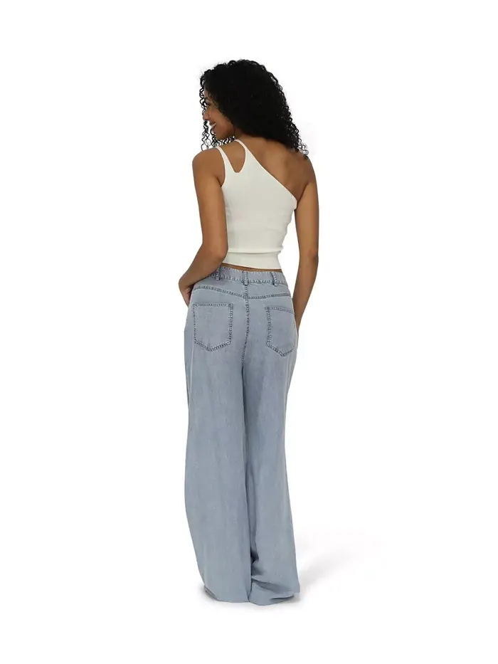 Женские брюки Set On You Wide Leg Belle & Bloom — изображение 2 из 3, серый