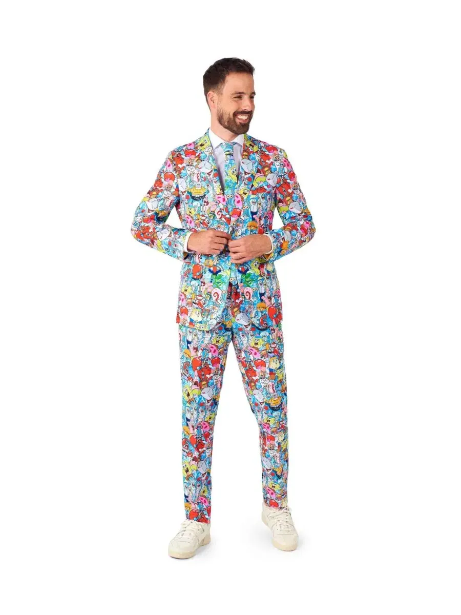 Костюм с принтом SpongeBob OppoSuits