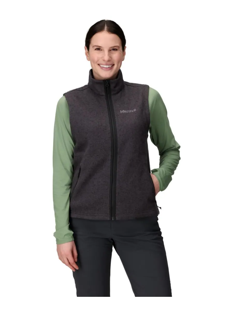 Женский жилет Drop Line Marmot — изображение 1 из 6, черный