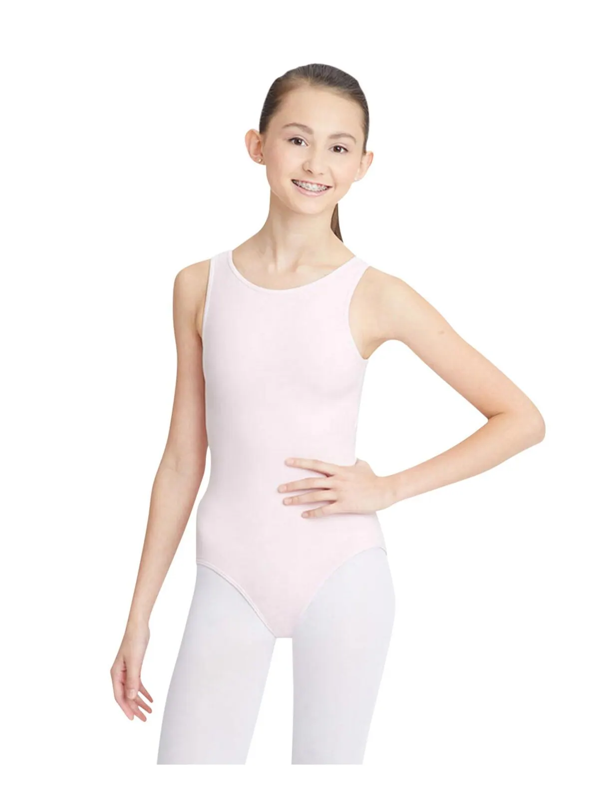 Купальник с высоким воротником Capezio — изображение 1 из 15, розовый