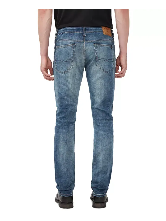 Мужские узкие джинсы Ash Stretch Fit Buffalo David Bitton — изображение 6 из 7, синий