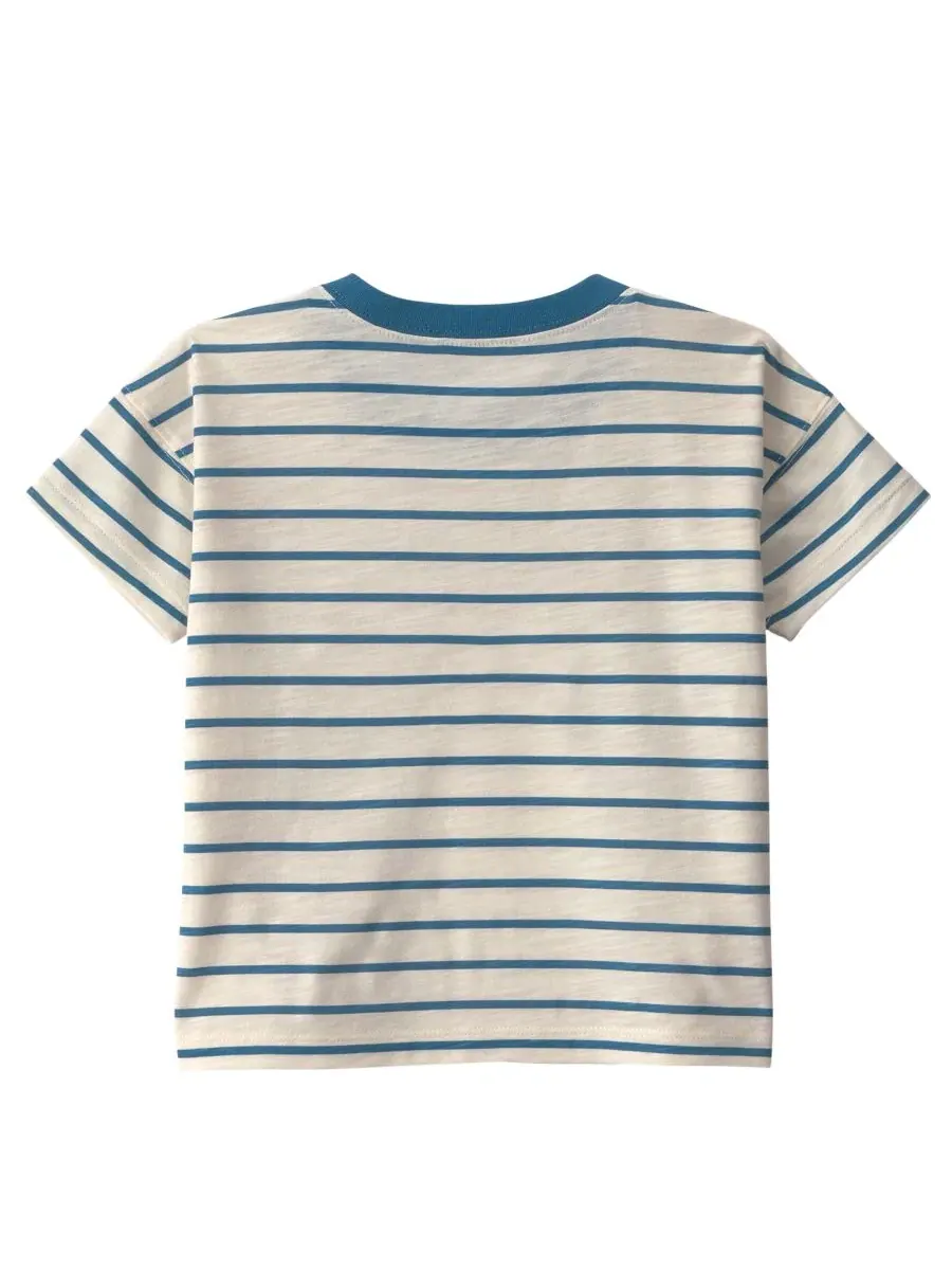 Комплект из 2 предметов: футболка с коротким рукавом и брюки, модель Striped Short-Sleeve Carter's — изображение 2 из 7