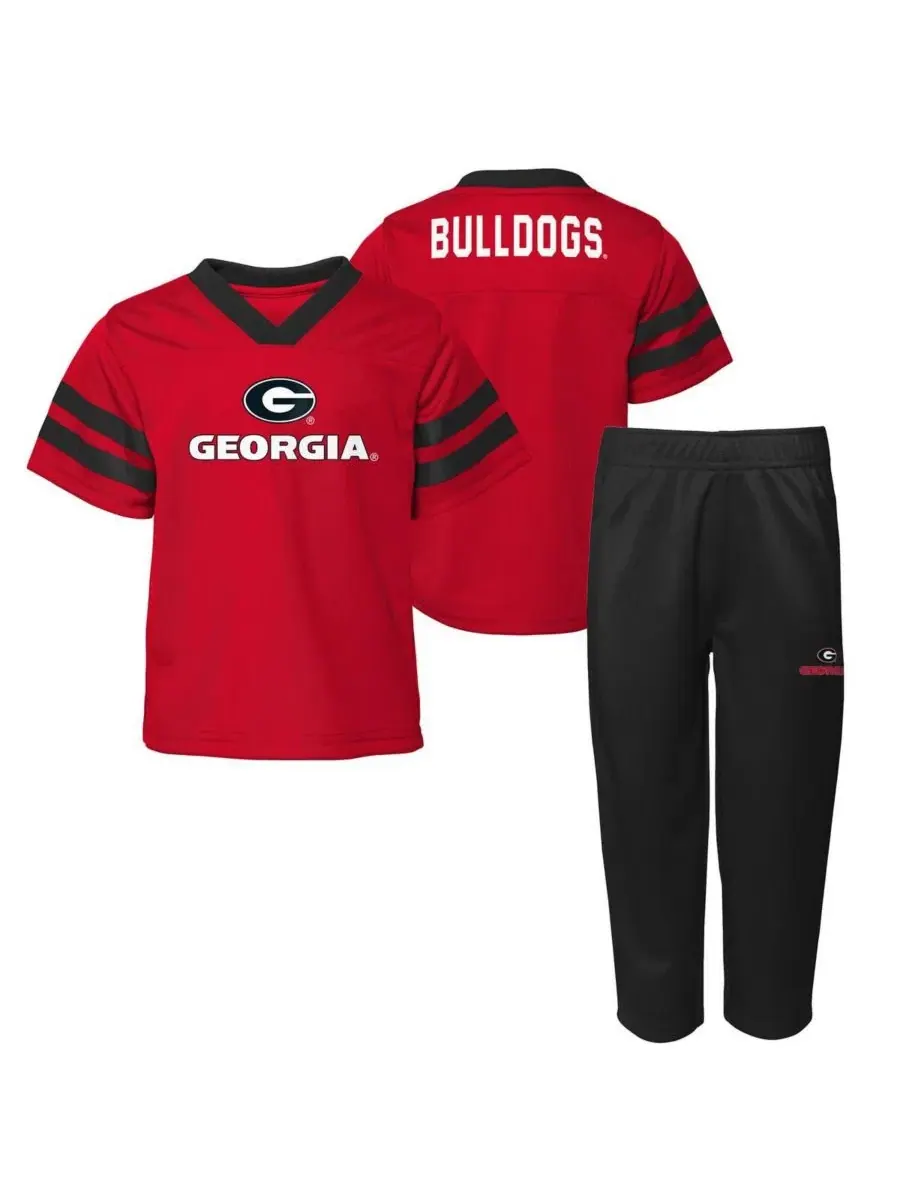 Комплект из топа и брюк Red Zone Georgia Bulldogs Outerstuff