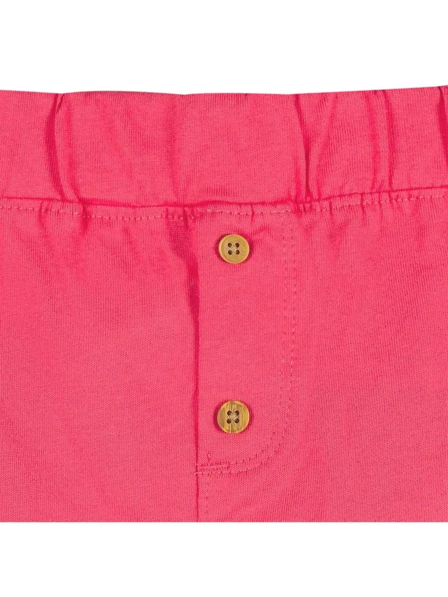 Комплект из 3 детских шорт с манжетами Gerber — изображение 5 из 8, коралл