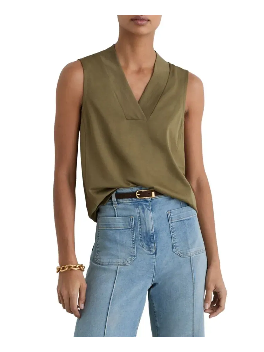 Женский жилет-безрукавка Miley V Neck Vest REISS