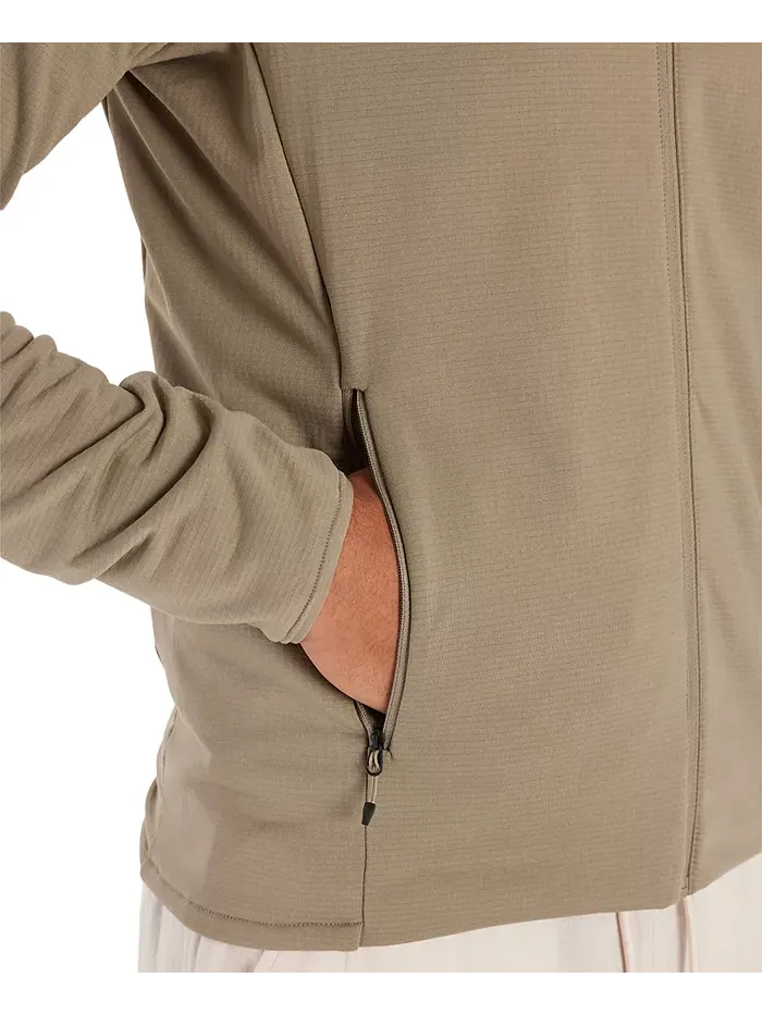 Куртка Leconte Fleece Zip Front Track с молнией спереди Marmot — изображение 11 из 12, черный