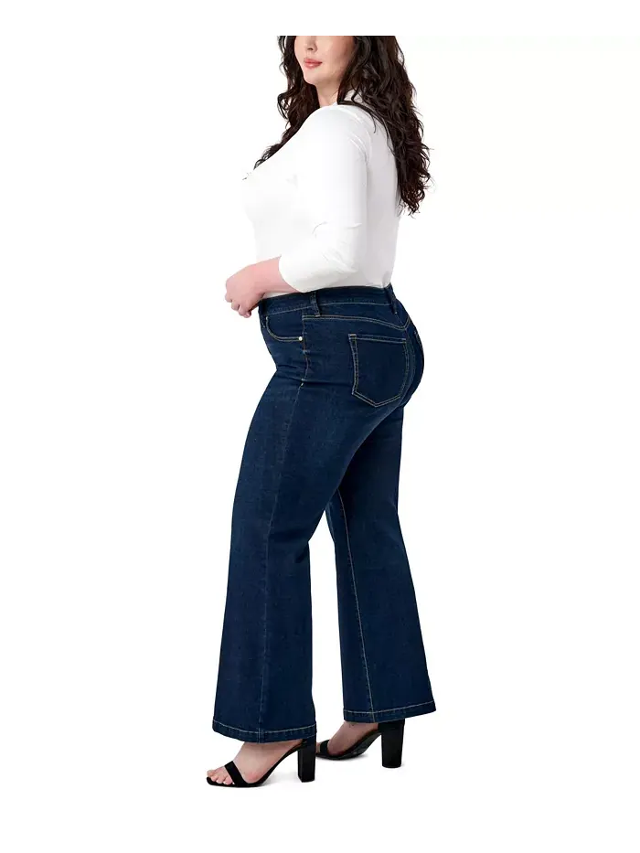 Джинсы Bella Wide Leg Plus Size Seven7 — изображение 3 из 3