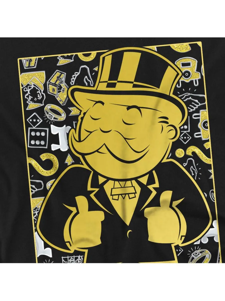 Футболка собственного производства Big & Lall Monopoly — изображение 2 из 3, черный