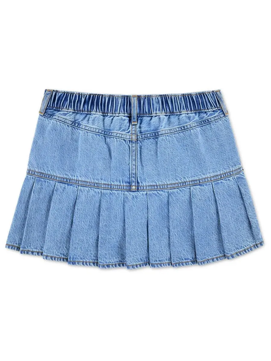 Юбка мини с заниженной талией Strawberry Heart abercrombie kids — 2