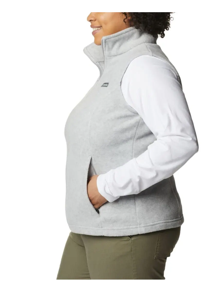 Жилет из флиса Plus Size Benton Springs Columbia — изображение 5 из 5, серый