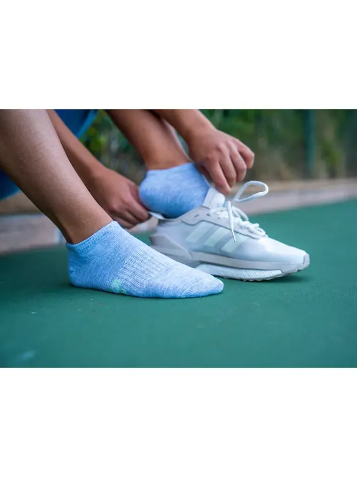 Женские носки No Show All Day Training, 3 пары adidas — изображение 9 из 9, серый