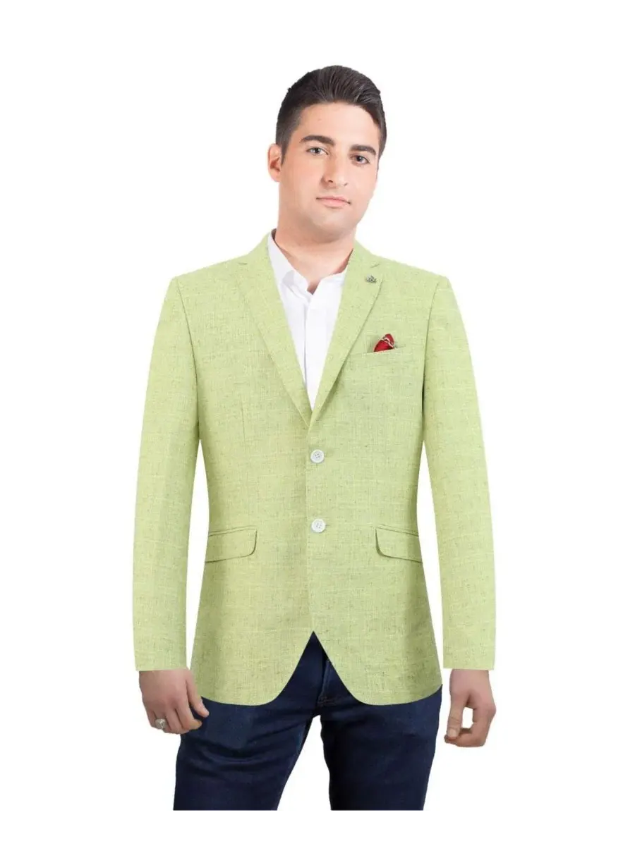 Пиджак спортивный с фактурной текстурой, Slim Fit Elie Balleh