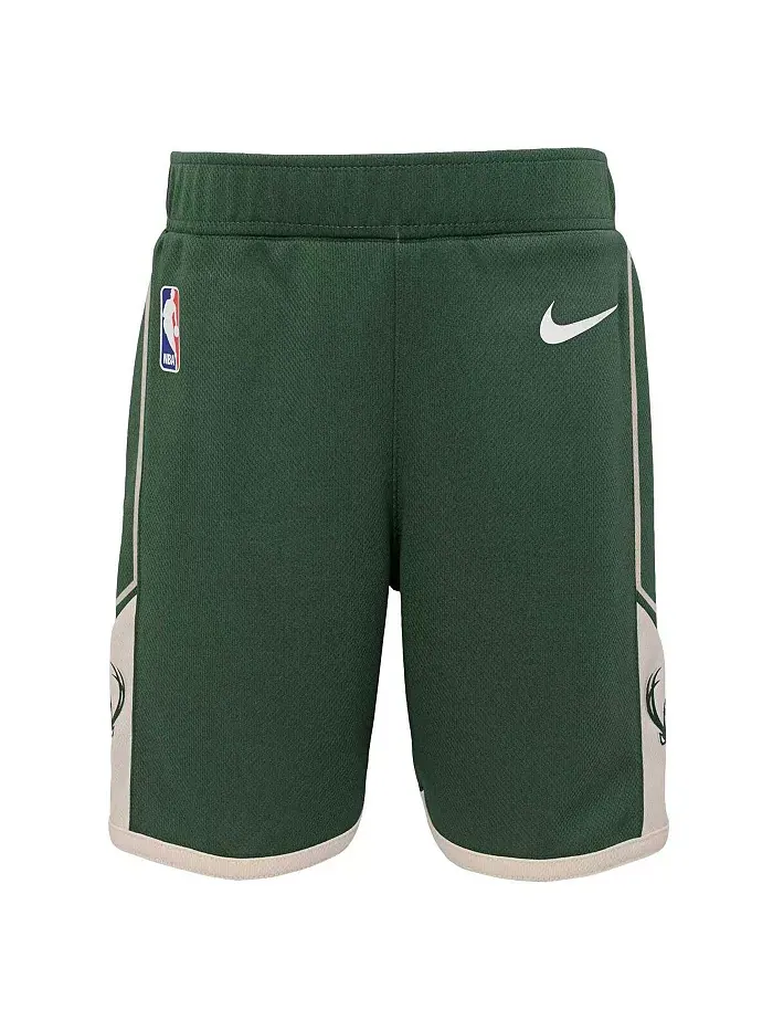 Детские шорты-реплика Milwaukee Bucks Icon — изображение 1 из 2, зеленый