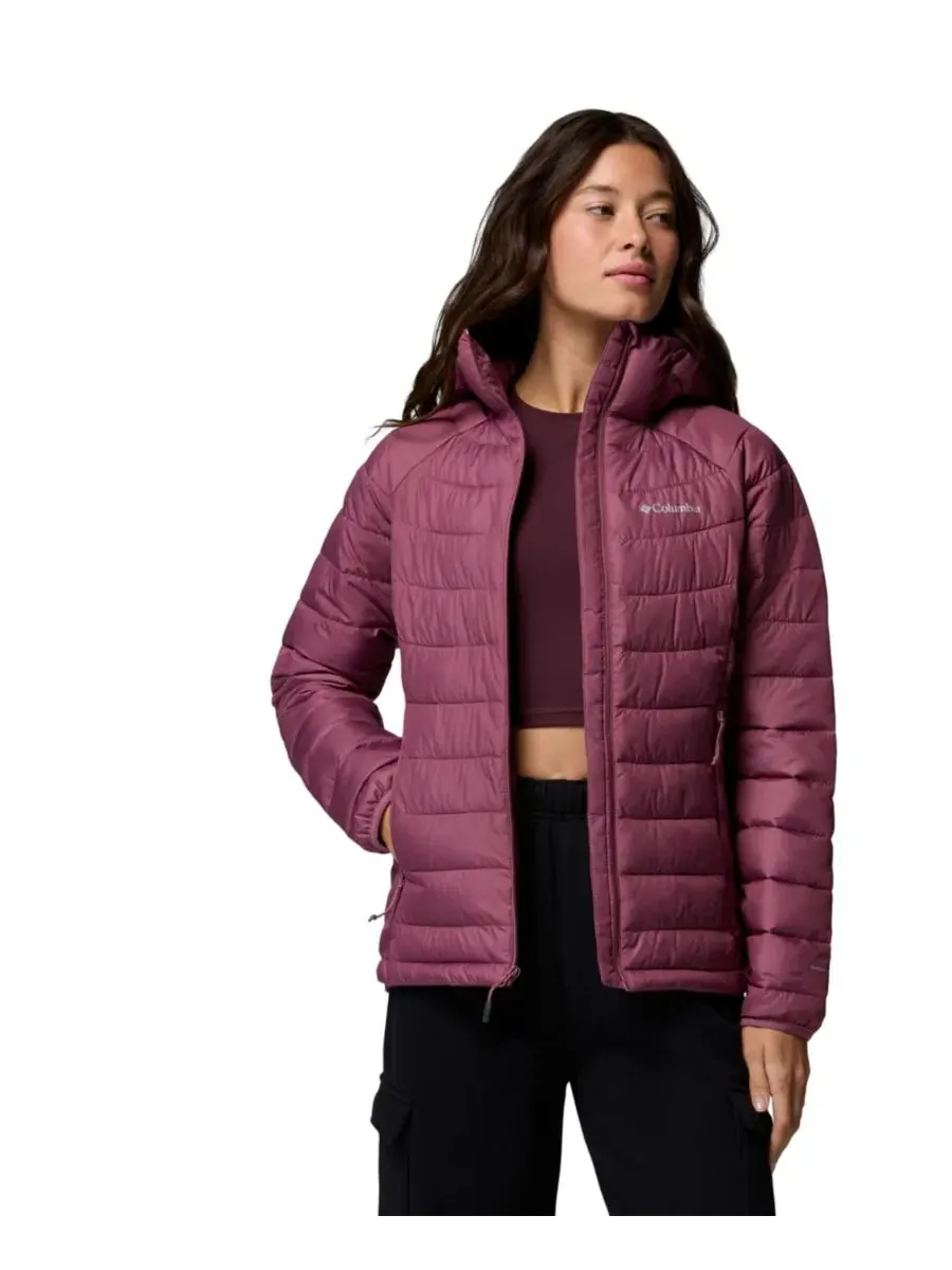 Женская куртка с капюшоном Powder Lite II Lightweight Insulated Hooded Jacket Columbia, Antique — изображение 1 из 3